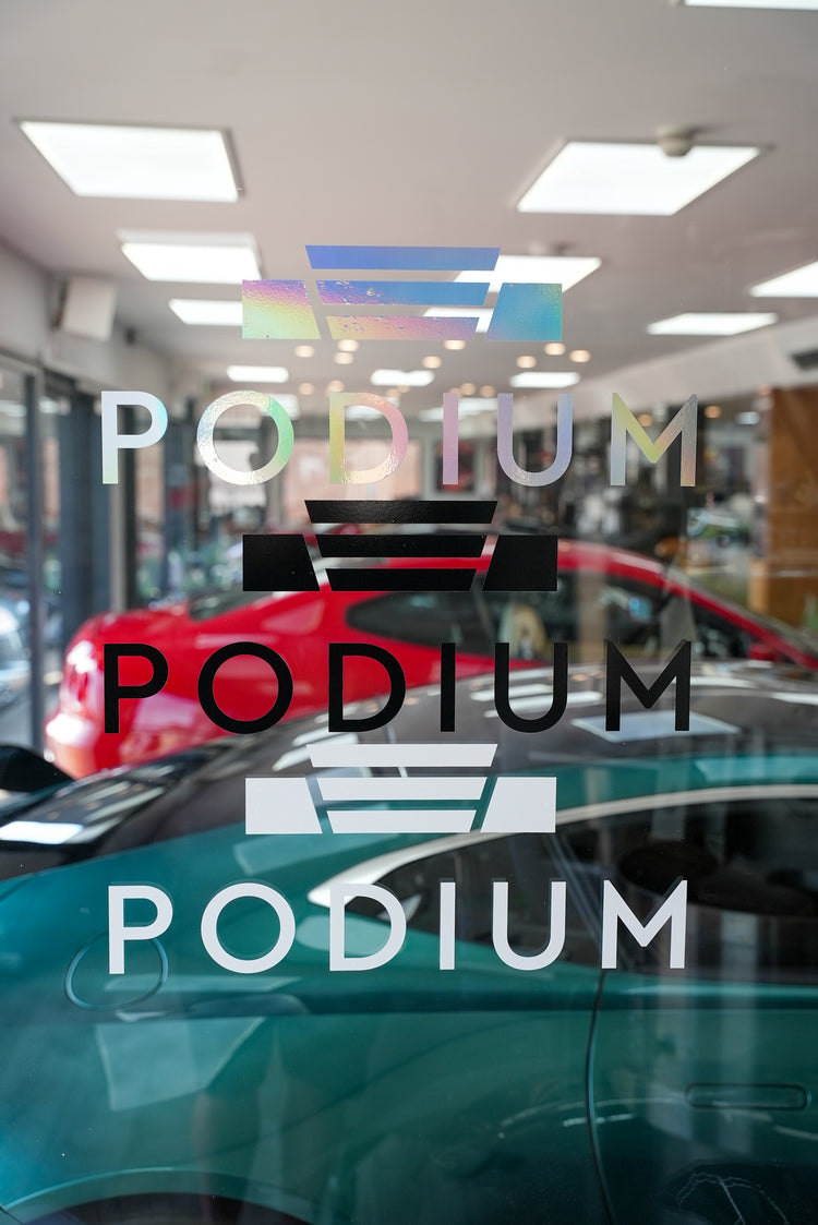 Podium Logo Sticker 500mm