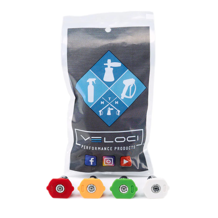 MTM Stainless QC Nozzles 3.0 - 4 pack