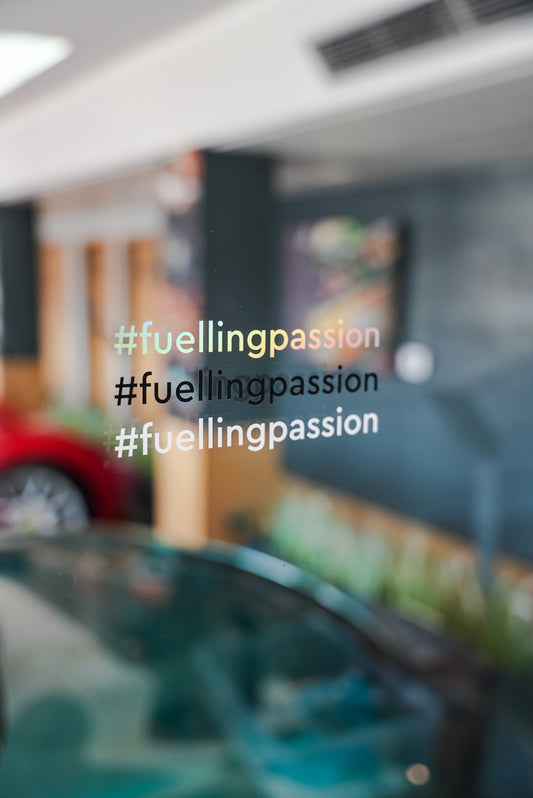 Fuelling Passion 150mm Sticker